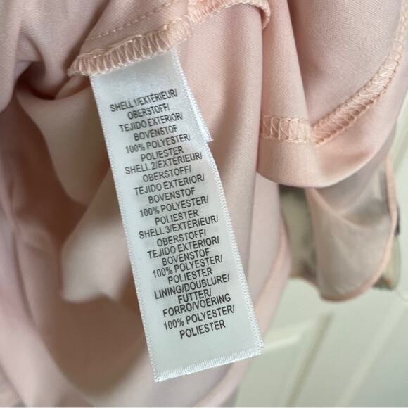 Adrianna Papell Abigail Embroidered Mesh S/S Dress NWT - Picture 11 of 11